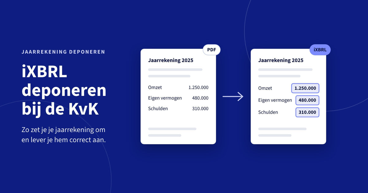 iXBRL deponeren bij de KvK: zo werkt het